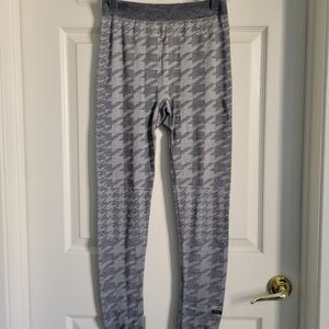 adidas Womens Gray Patterned Leggings